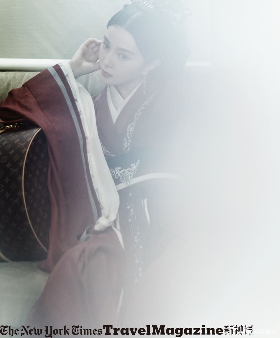 范冰冰古装写真美到吓人！比武则天妆更美艳