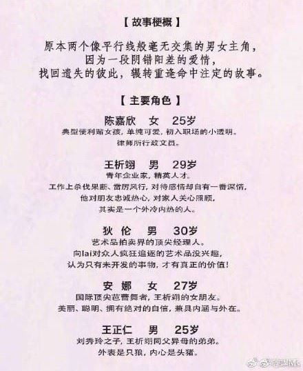 《命中注定我爱你》翻拍！女主角爆是《甄嬛传》娘娘还有火箭少女101成员