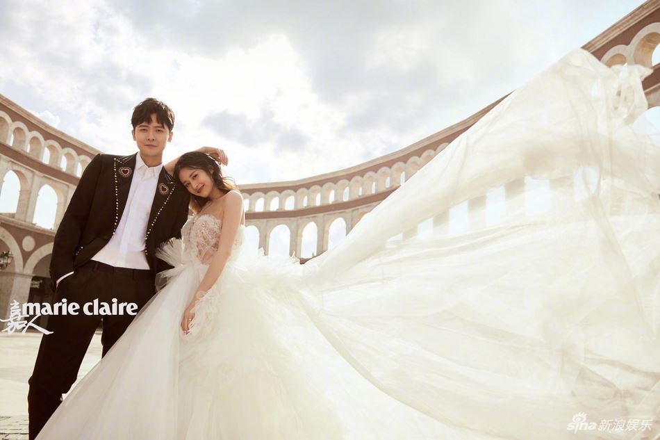 付辛博颖儿婚纱写真曝光！俊男美女好登对