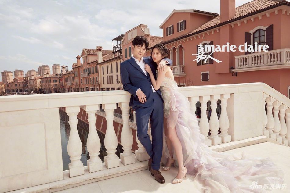 付辛博颖儿婚纱写真曝光！俊男美女好登对