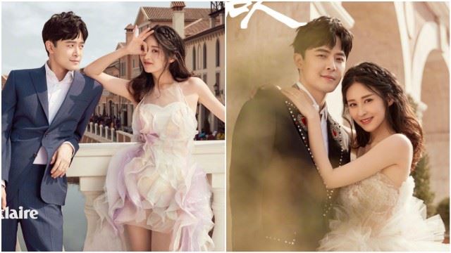 付辛博颖儿婚纱写真曝光！俊男美女好登对