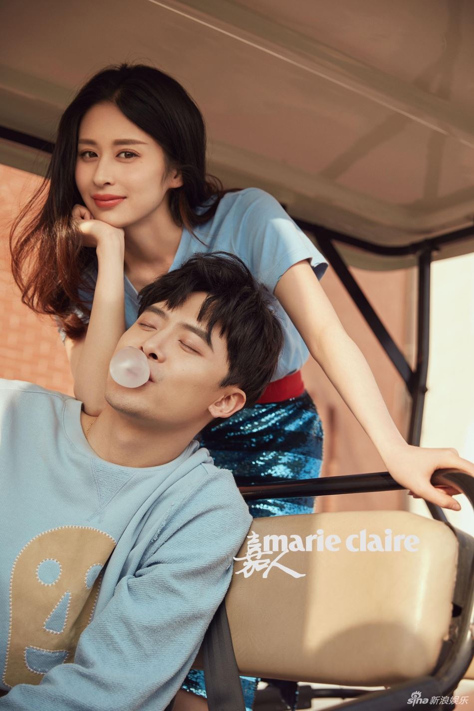 付辛博颖儿婚纱写真曝光！俊男美女好登对