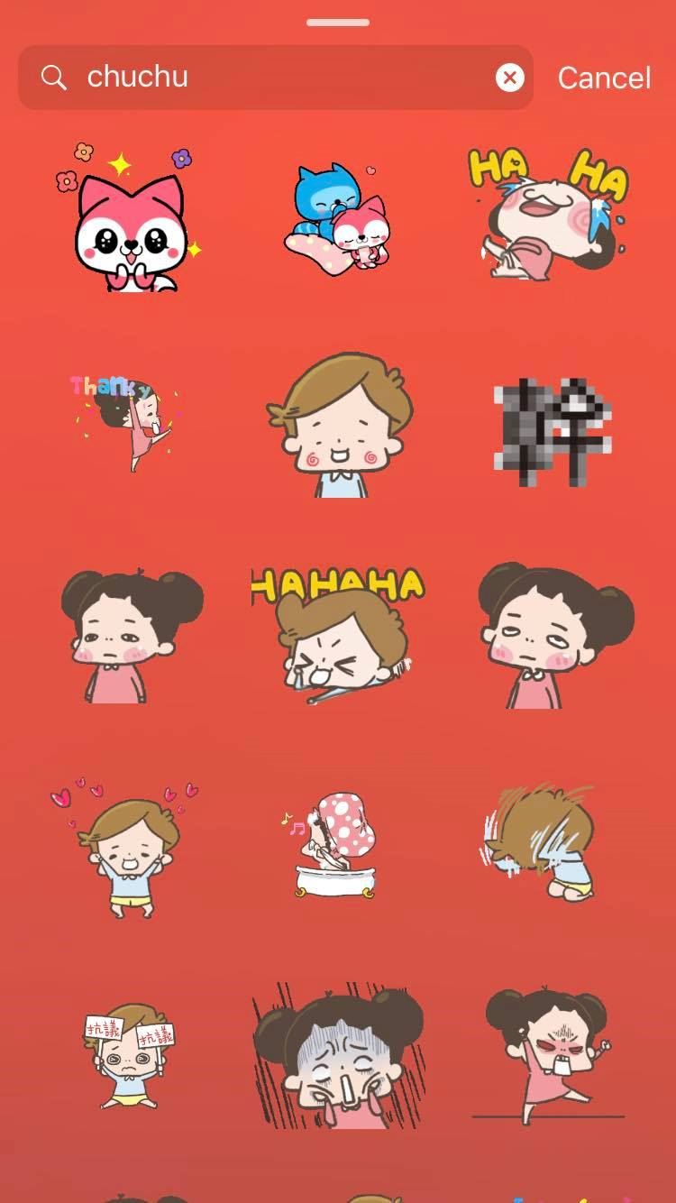 搜索关键字让ig story更多人看！表达你的情绪のgif！