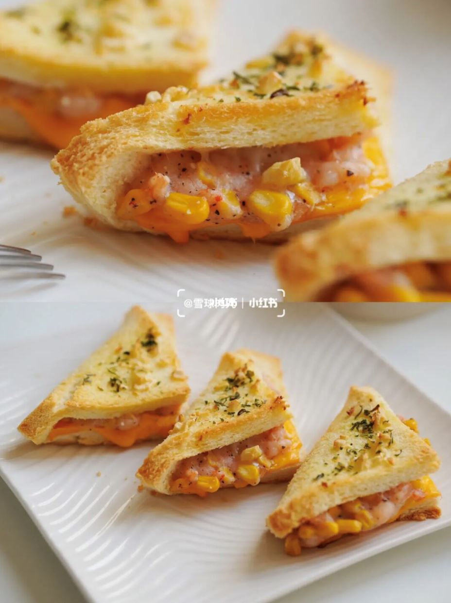 🍞又酥又嫩又鲜❗️蒜香芝士面包虾🦐神仙吃法💯