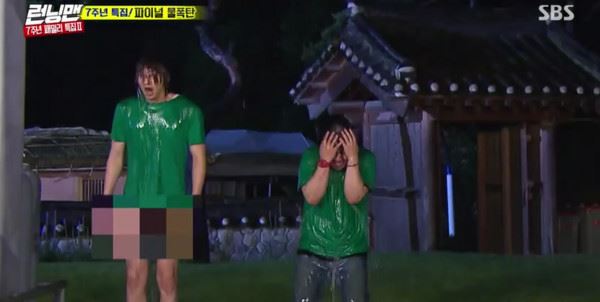 被综艺之神眷顾的男子！李光洙裤子录《running man》一集掉两次笑翻嘉宾