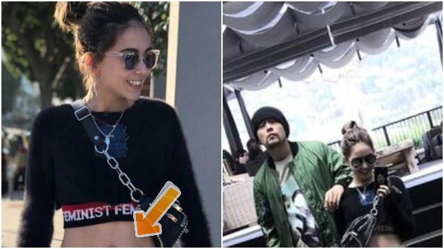 昆凌穿露脐装大秀腹肌！还晒与周杰伦的帅气自拍