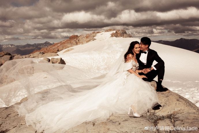 【多图】韩庚、卢靖姗婚纱写真曝光！甜蜜爆表