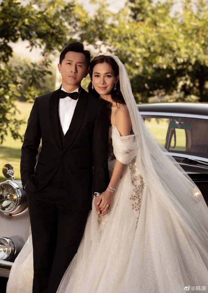 【多图】韩庚、卢靖姗婚纱写真曝光！甜蜜爆表