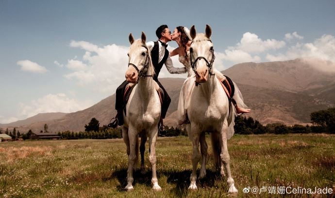 【多图】韩庚、卢靖姗婚纱写真曝光！甜蜜爆表