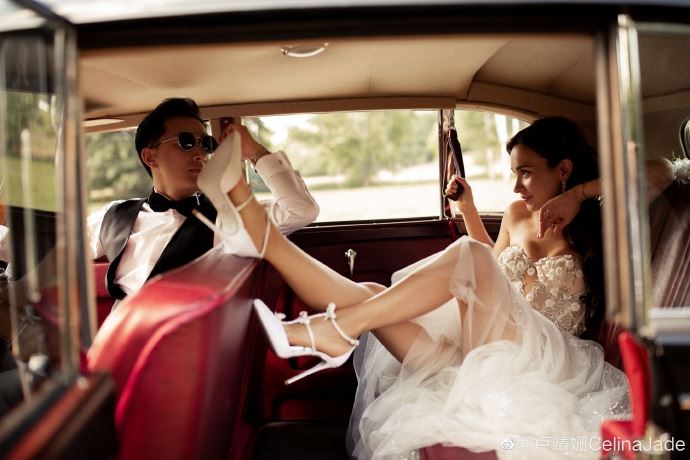 【多图】韩庚、卢靖姗婚纱写真曝光！甜蜜爆表