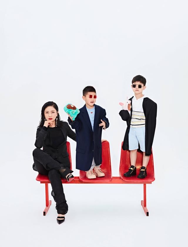 【多图】胡可|安吉|小鱼儿拍母子写真！摄影师大赞两兄弟范儿十足