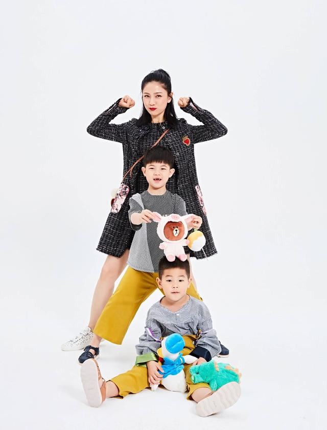 【多图】胡可|安吉|小鱼儿拍母子写真！摄影师大赞两兄弟范儿十足