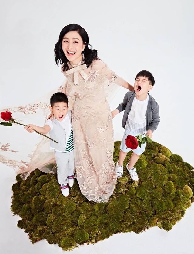 【多图】胡可|安吉|小鱼儿拍母子写真！摄影师大赞两兄弟范儿十足
