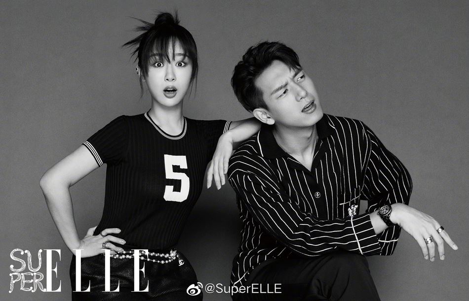 【多图】佟年、韩商言再度合体啦！甜拍杂志写真