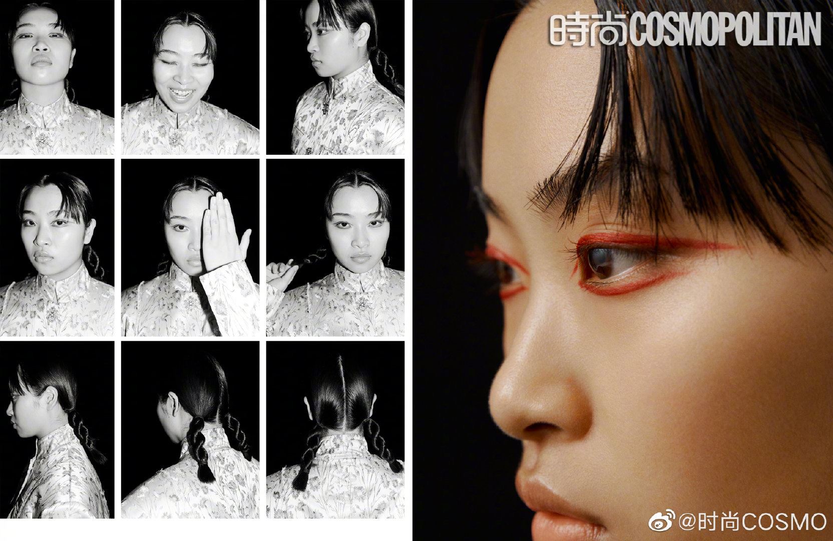 《青春有你2》前九训练生杂志大片曝光！ 虞书欣露肩刘雨昕展侧颜