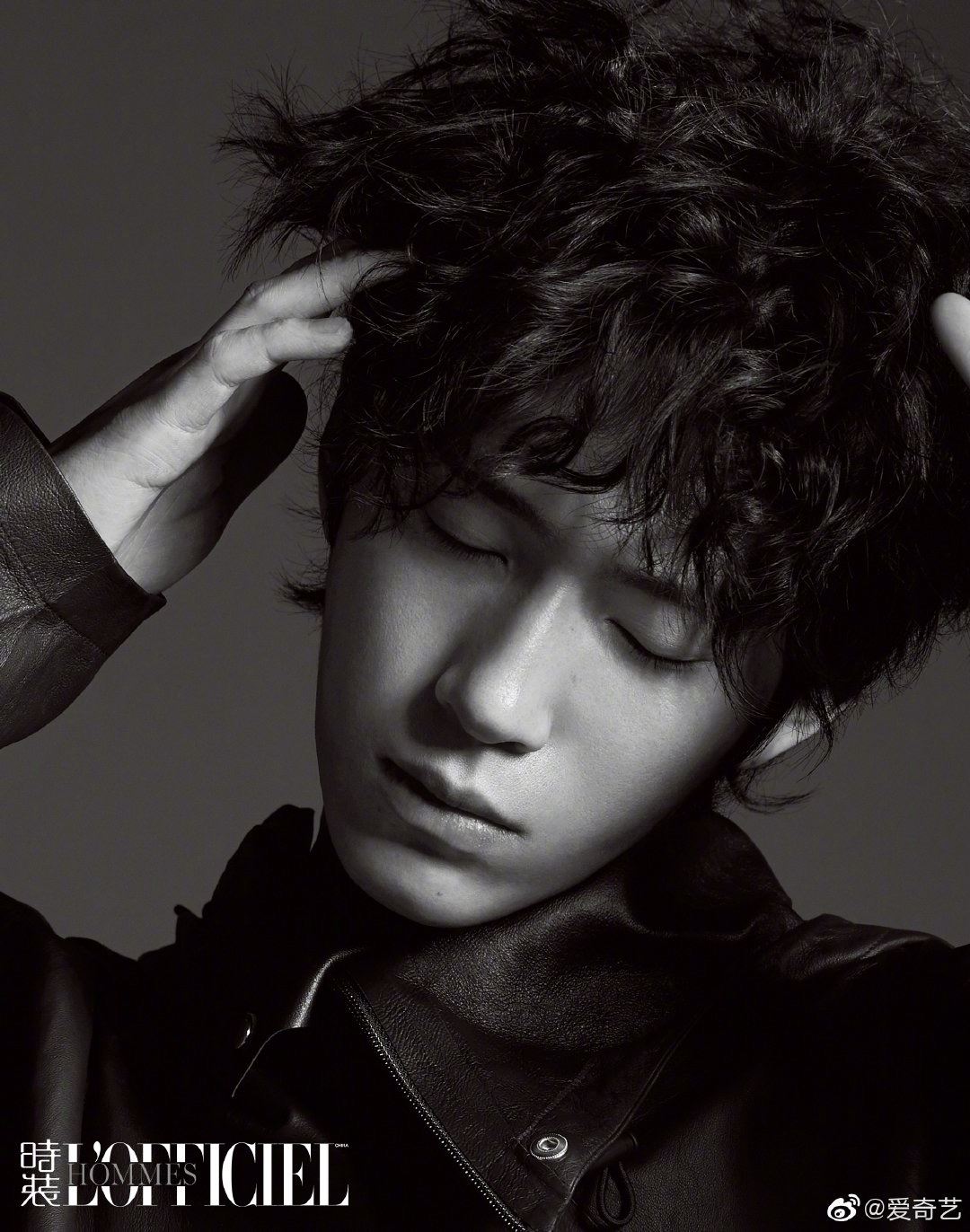 【多图】井柏然杂志大片曝光！一头羊毛穿着简单超帅！