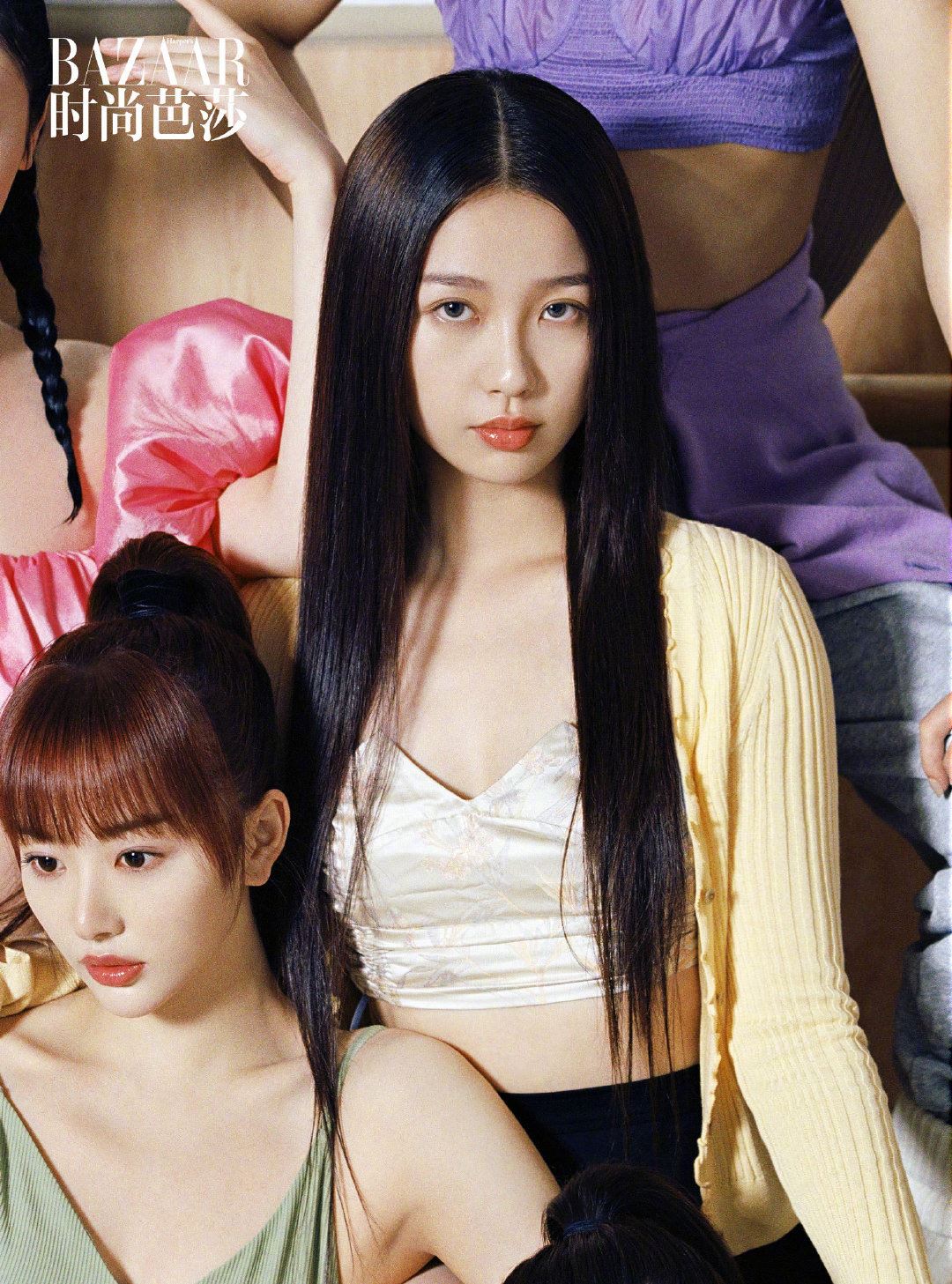 【多图】《青你2》前九训练生时尚大片出炉！刘雨昕露手臂秀性感！