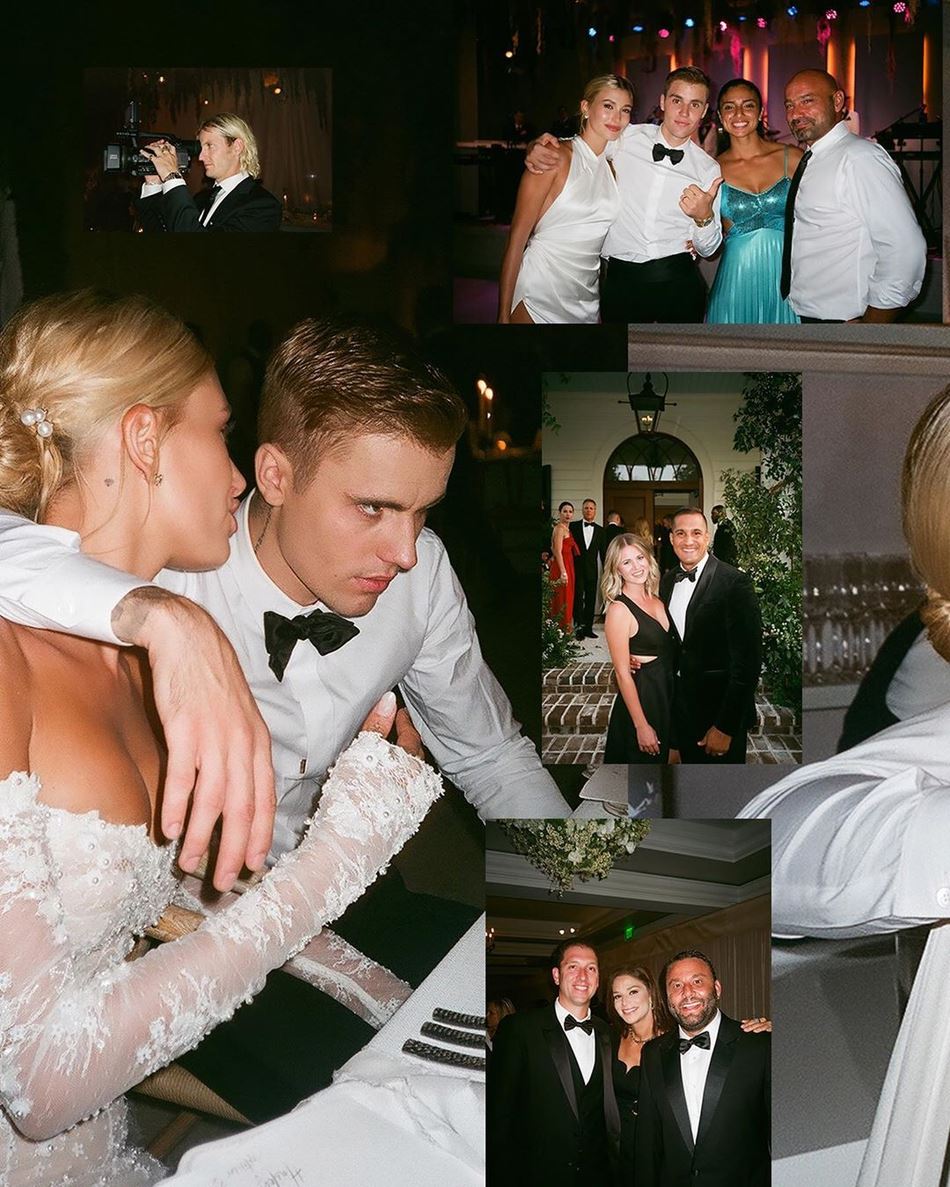 【多图】justin bieber 再分享婚照！拥吻 hailey 甜蜜十足啊