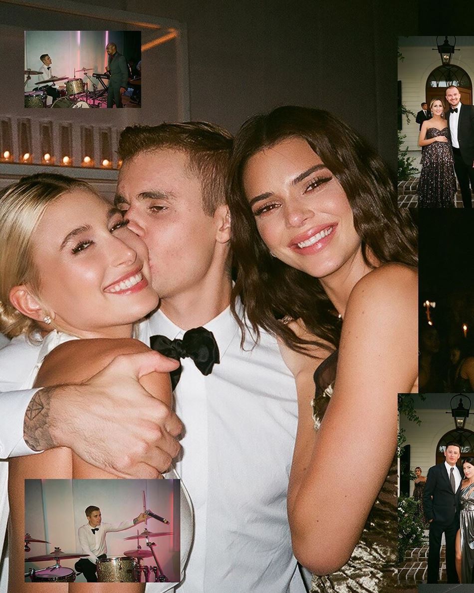 【多图】justin bieber 再分享婚照！拥吻 hailey 甜蜜十足啊