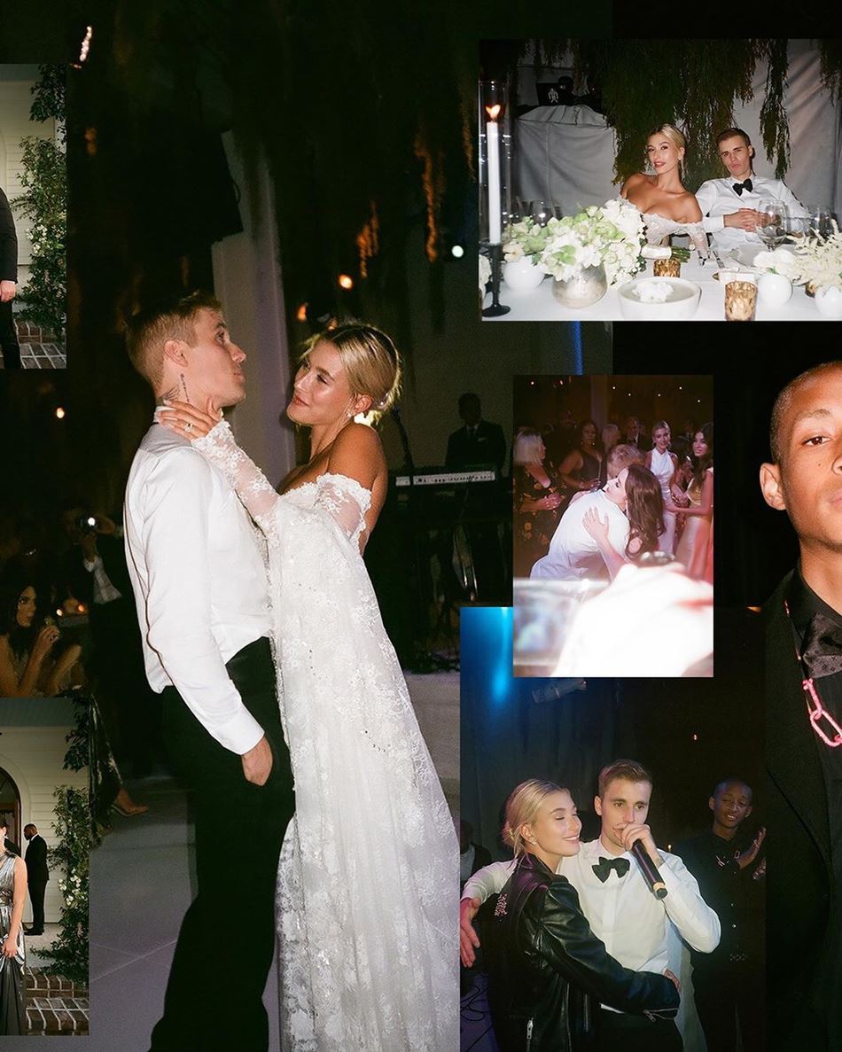 【多图】justin bieber 再分享婚照！拥吻 hailey 甜蜜十足啊