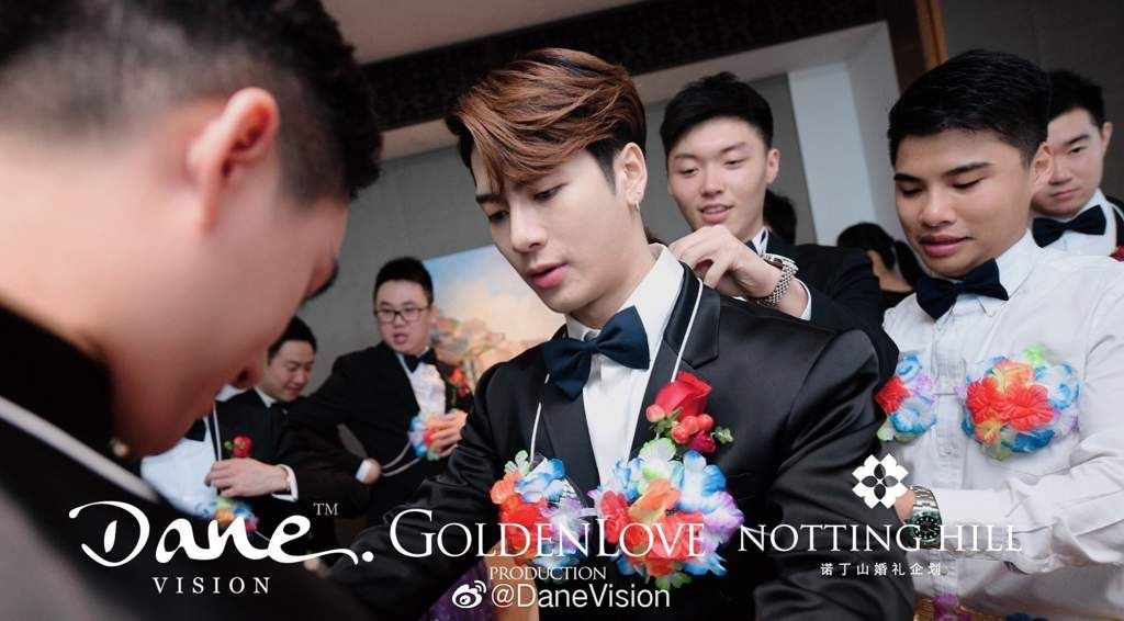 【多图】王嘉尔当伴郎帅气高清图曝光啦！