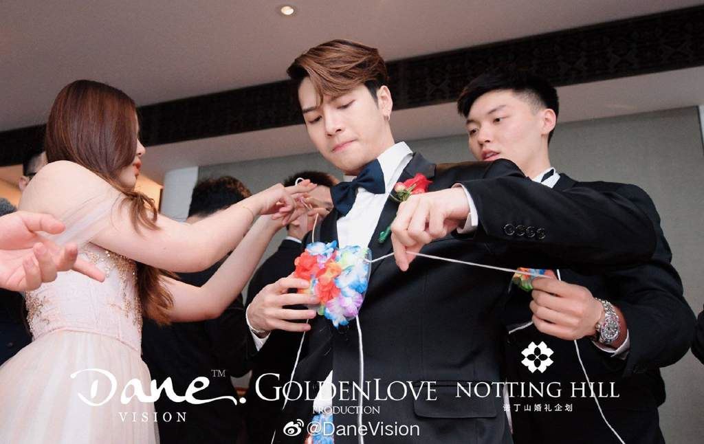 【多图】王嘉尔当伴郎帅气高清图曝光啦！