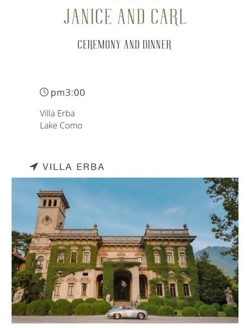 恭喜！janice man 要结婚啦！10月举行古堡婚礼