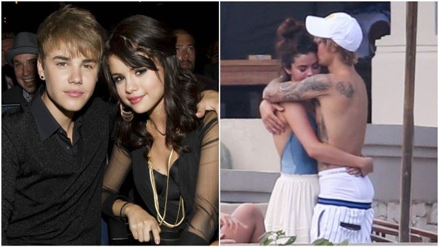 ［多图］justin带selena参加爸爸婚礼！两人猛抱抱到分不开