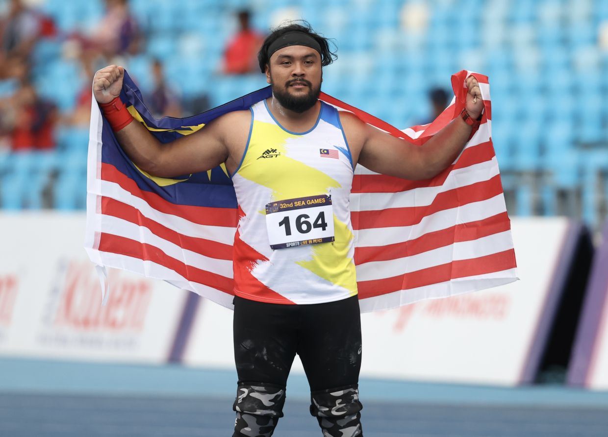 🇲🇾吉雅在铅球项目夺银❗共夺得3面残奥会奖牌⚡️