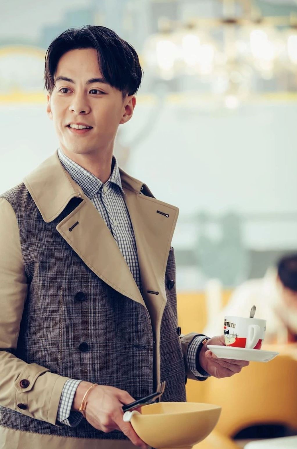 《家族荣耀》朱鉴然帅气又是高材生❗️也曾是港队游泳代表🔥