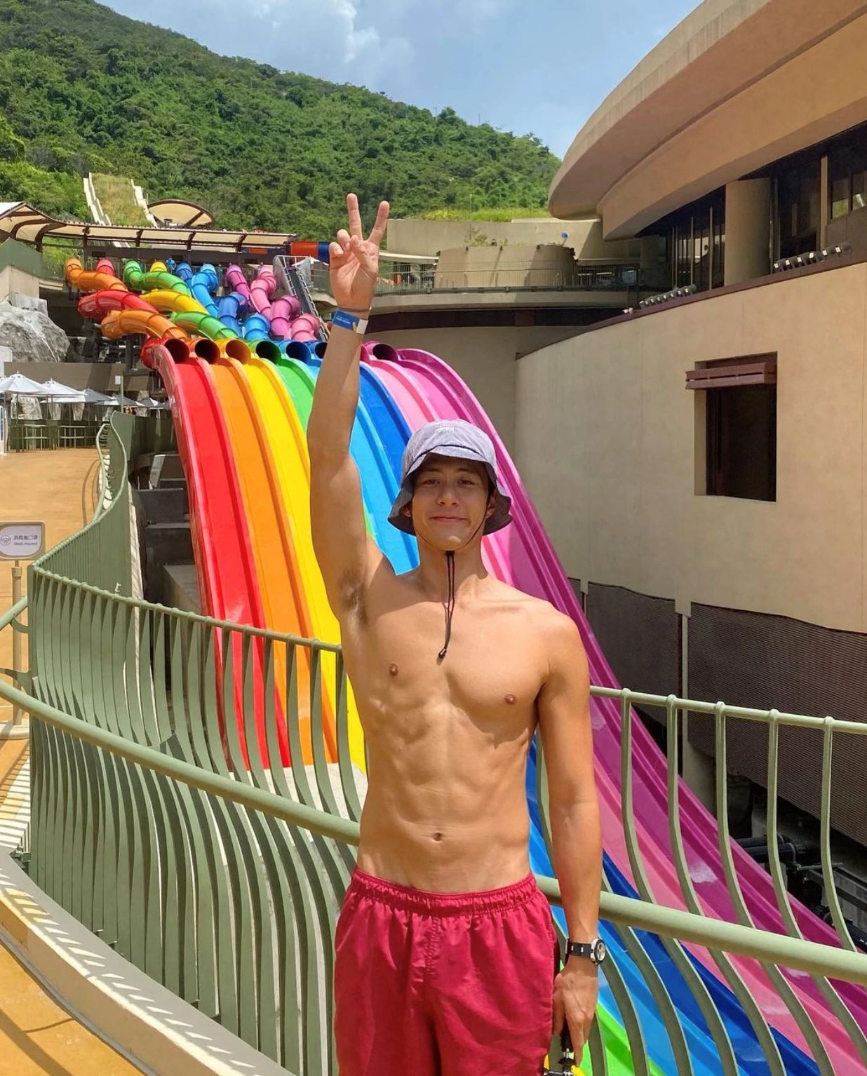 《家族荣耀》朱鉴然帅气又是高材生❗️也曾是港队游泳代表🔥