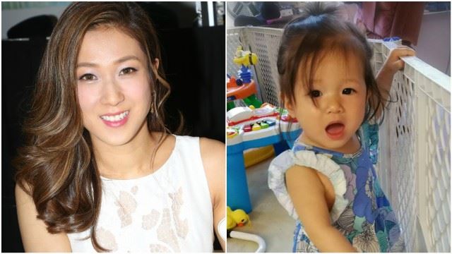 钟嘉欣女儿新照片曝光！快满一岁look超美 网友：像妈妈