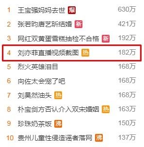 刘亦菲3年前直播被网友疯狂截图！关美肌「真实颜值」现形