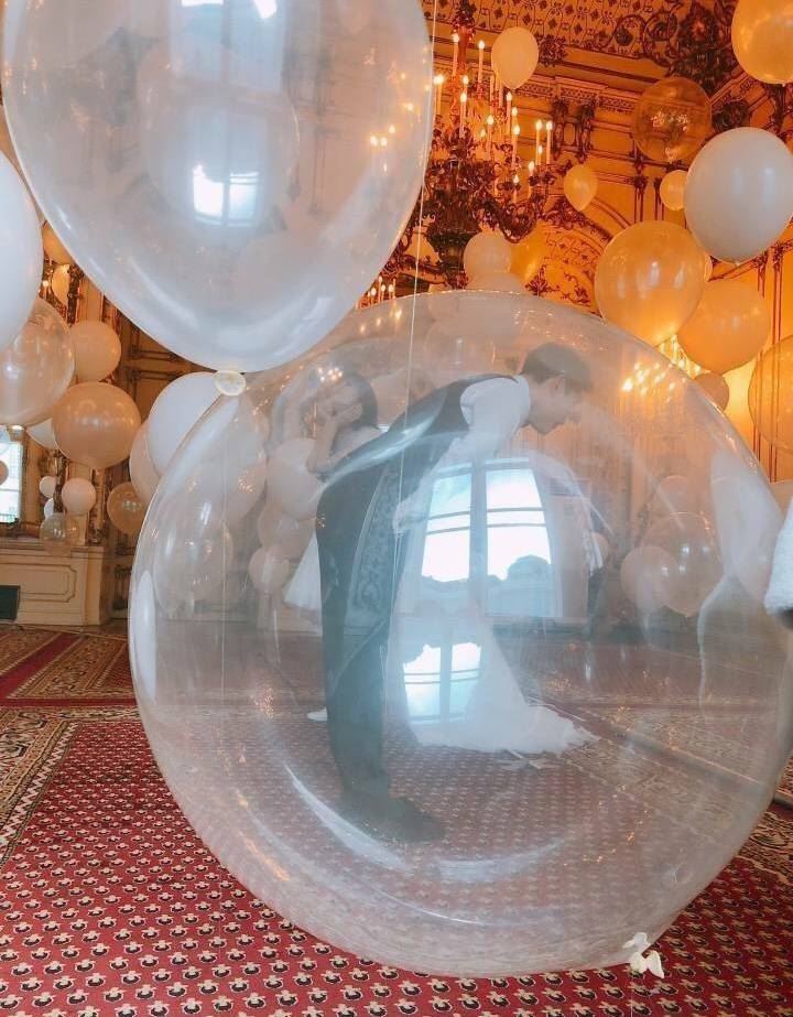 唐嫣罗晋婚礼现场图曝光！兄弟团有明道