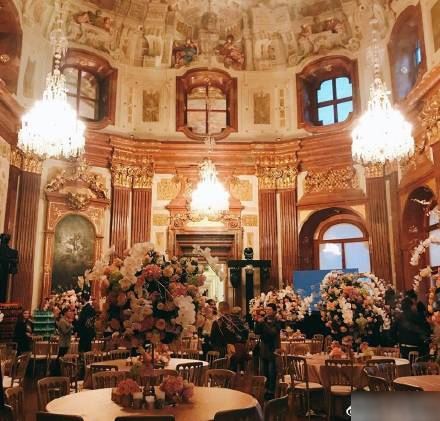 唐嫣罗晋婚礼现场图曝光！兄弟团有明道