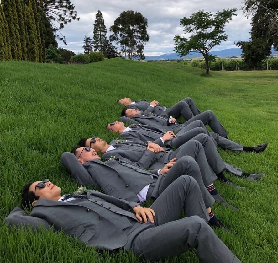 高清婚照新鲜出炉！余文乐王棠云澳洲完婚 彭于晏也在场