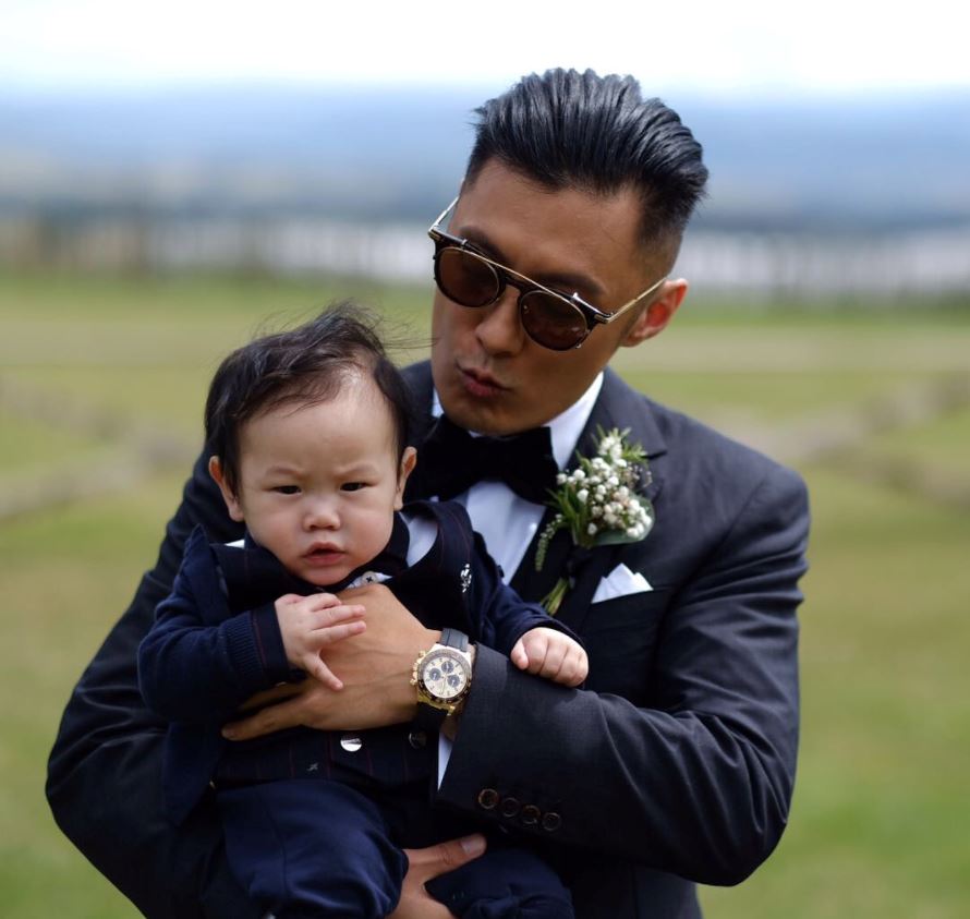 高清婚照新鲜出炉！余文乐王棠云澳洲完婚 彭于晏也在场