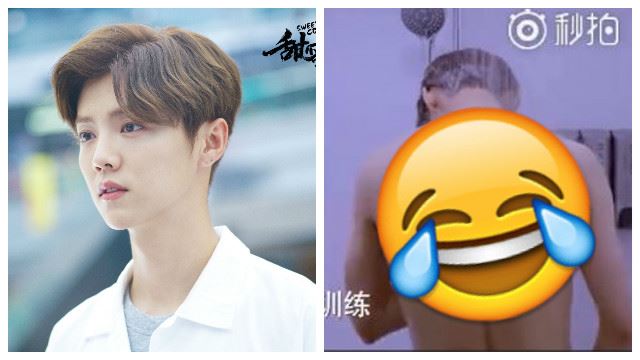 《甜蜜暴击》鹿晗难得露肉！却被粉丝劝：把衣服穿回去