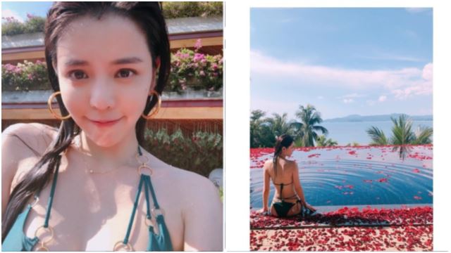 李毓芬33岁生日大派眼福！上载多张比基尼照超性感