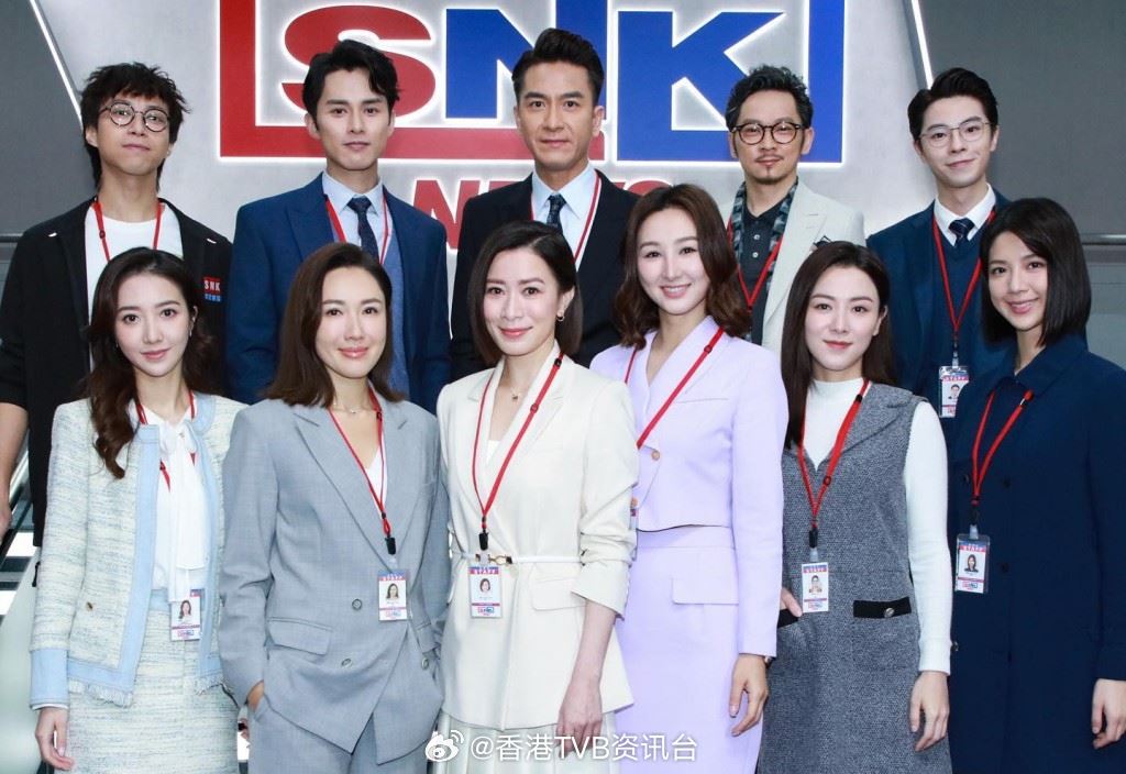 tvb新晋小生林正锋🌟《新闻女王》里饰演「佐治党」男主播王伟🔥