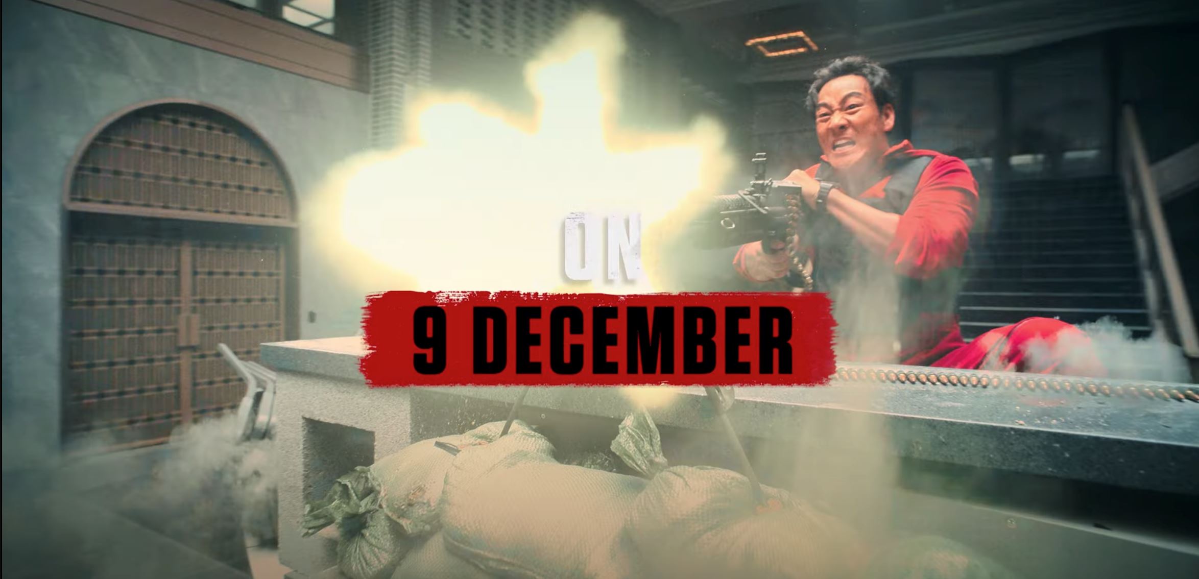 🇰🇷【预告】netflix韩版纸房子第二季12月9日上线❗️他们能顺利带着钱逃出去吗❓