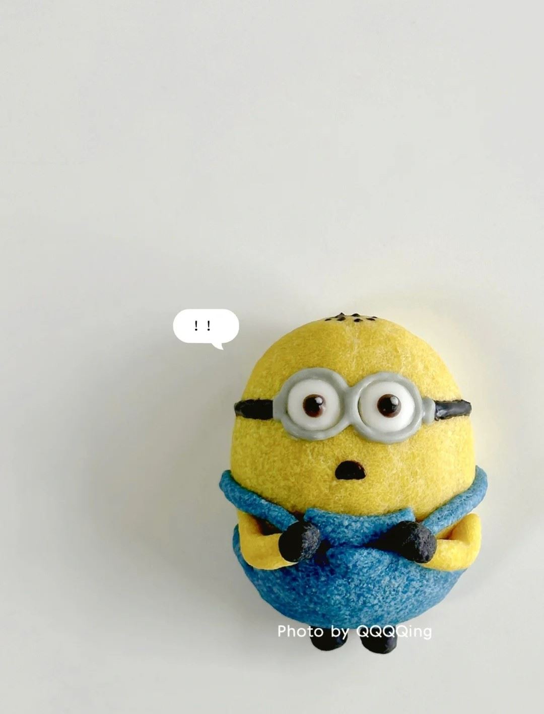 📕【美食】超逼真香蕉味小黄人饼干🍌脑学会了手跟不上🤣