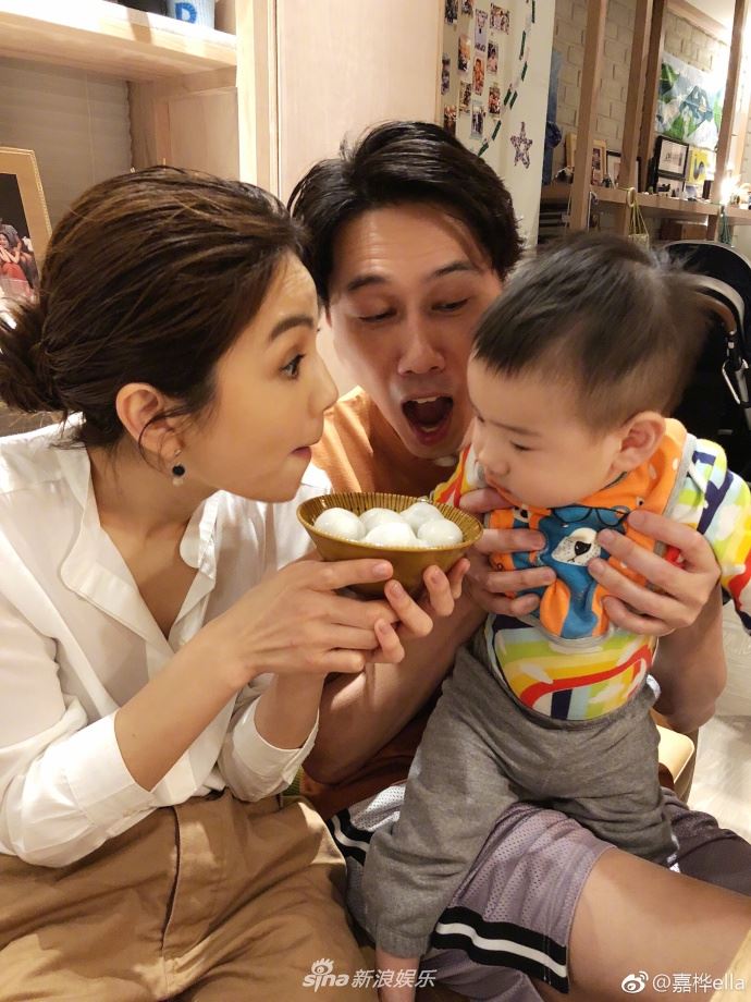 ［多图］ella劲宝越大越有魅力！陈嘉桦一家三口幸福过元宵