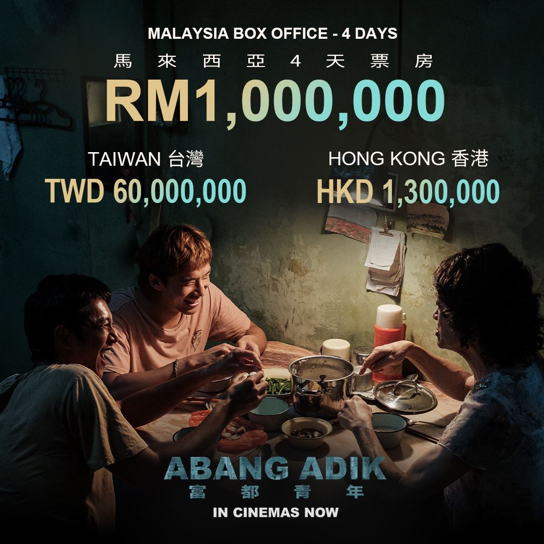 🎬电影《富都青年》口碑强劲席卷台港大马❗大马4天票房突破100万令吉🔥 | MY