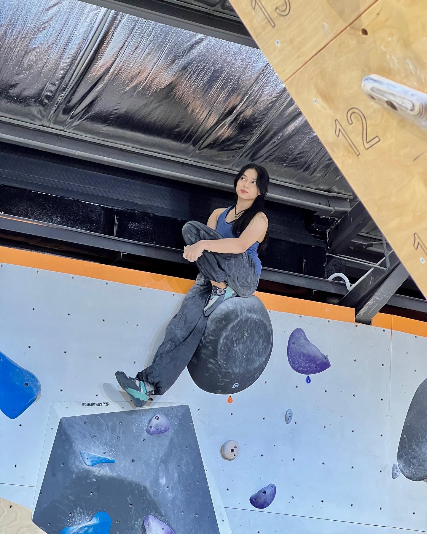 🇲🇾小姐姐挑战单杠意外走红❗原来是攀岩运动员🧗‍♀️