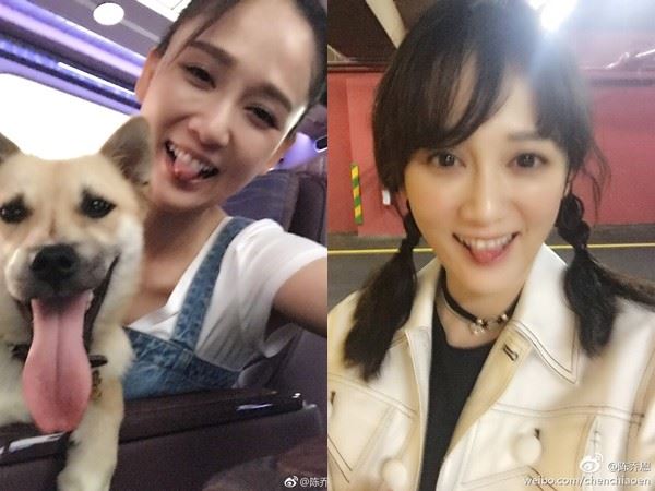 被网友吐槽拍照技术烂！陈乔恩晒女神级自拍反击
