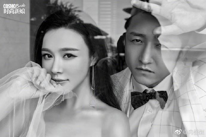 【多图】冉莹颖怀三胎与邹市明拍婚纱写真！甜爆
