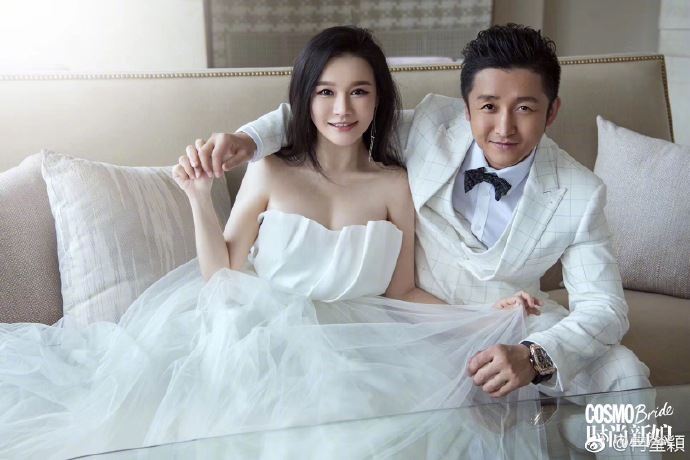 【多图】冉莹颖怀三胎与邹市明拍婚纱写真！甜爆