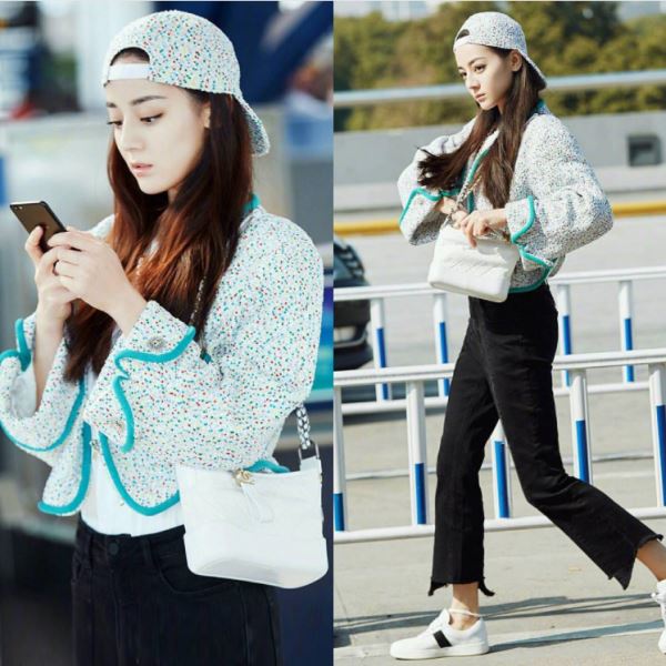 别眨眼！绝美迪丽热巴的私服穿搭大公开