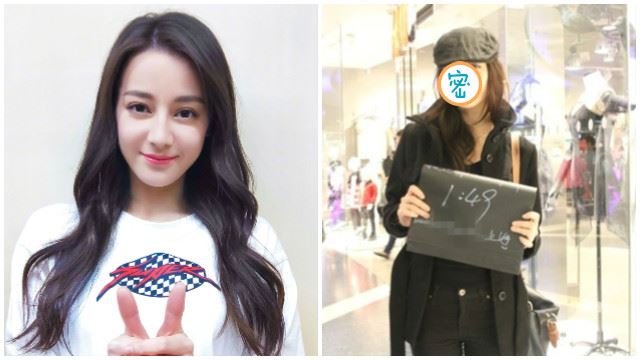 迪丽热巴大学街拍曝光！网友赞爆：纯天然美女